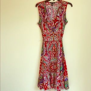 Super cute print cotton dress by Ralph Lauren